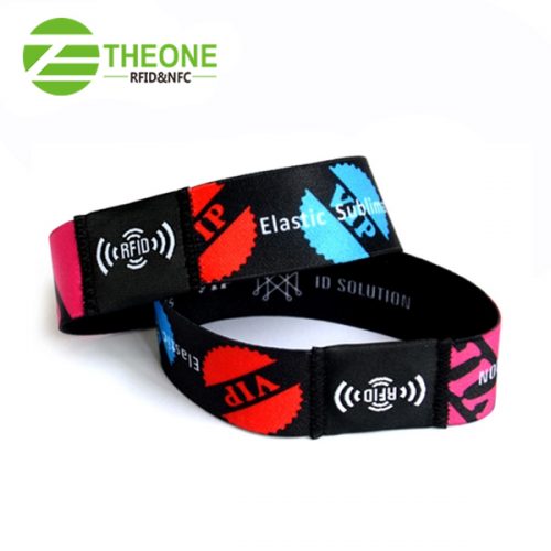 RFID NFC elastic wristband 500x500 - RFID Elastic Wristband