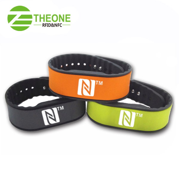 RFID silicone wristband 2 - Newest RFID Silicone Wristband